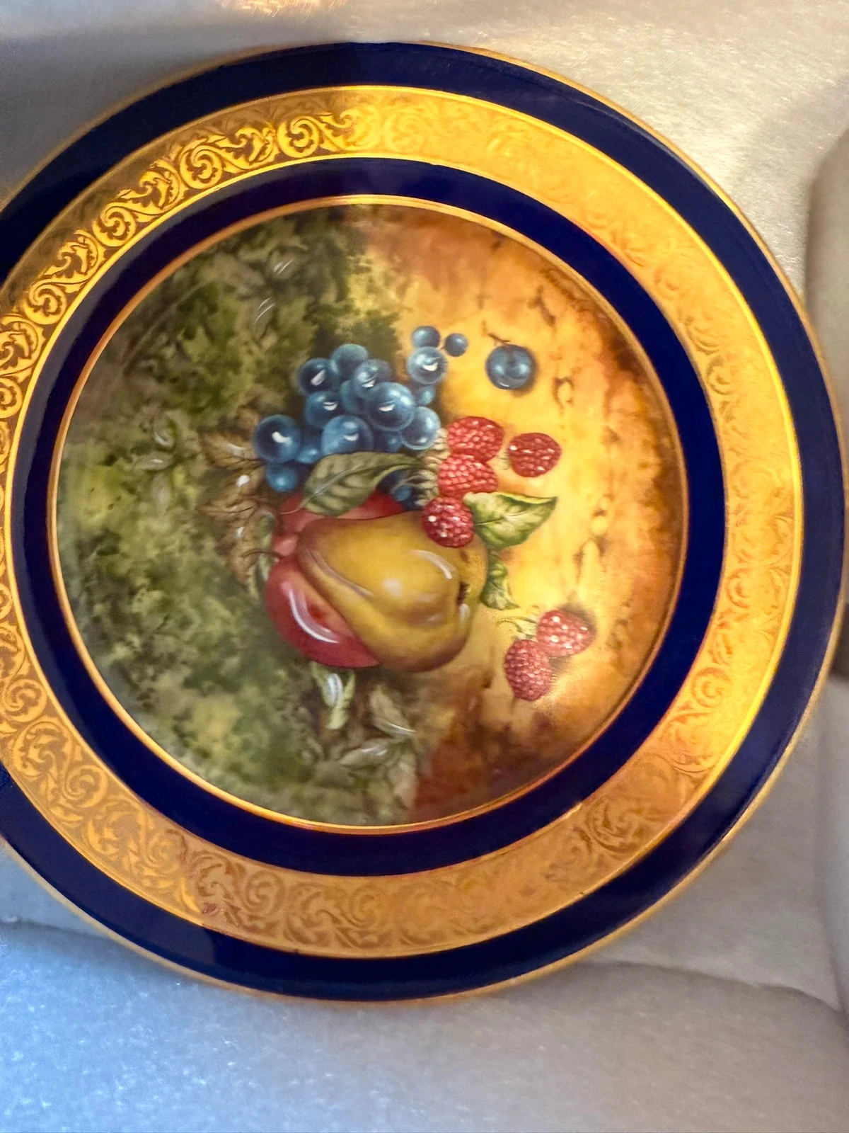 assiette limoges bleu de four & or – collection n°101 – 130€ – photo 13